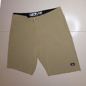 Pelagic Hybrid Short Mens Size 40 Tan Fishing Outdoor Performance